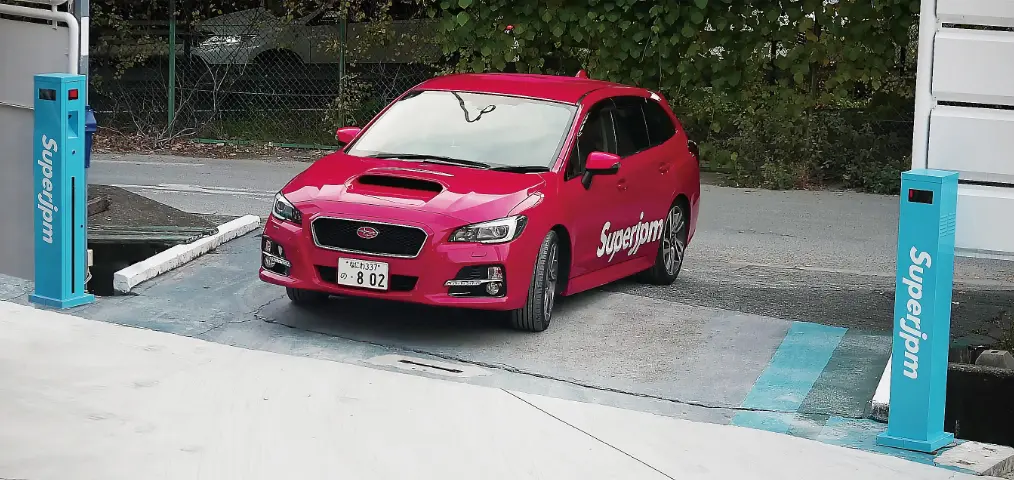 air parking（車番認証）との連動